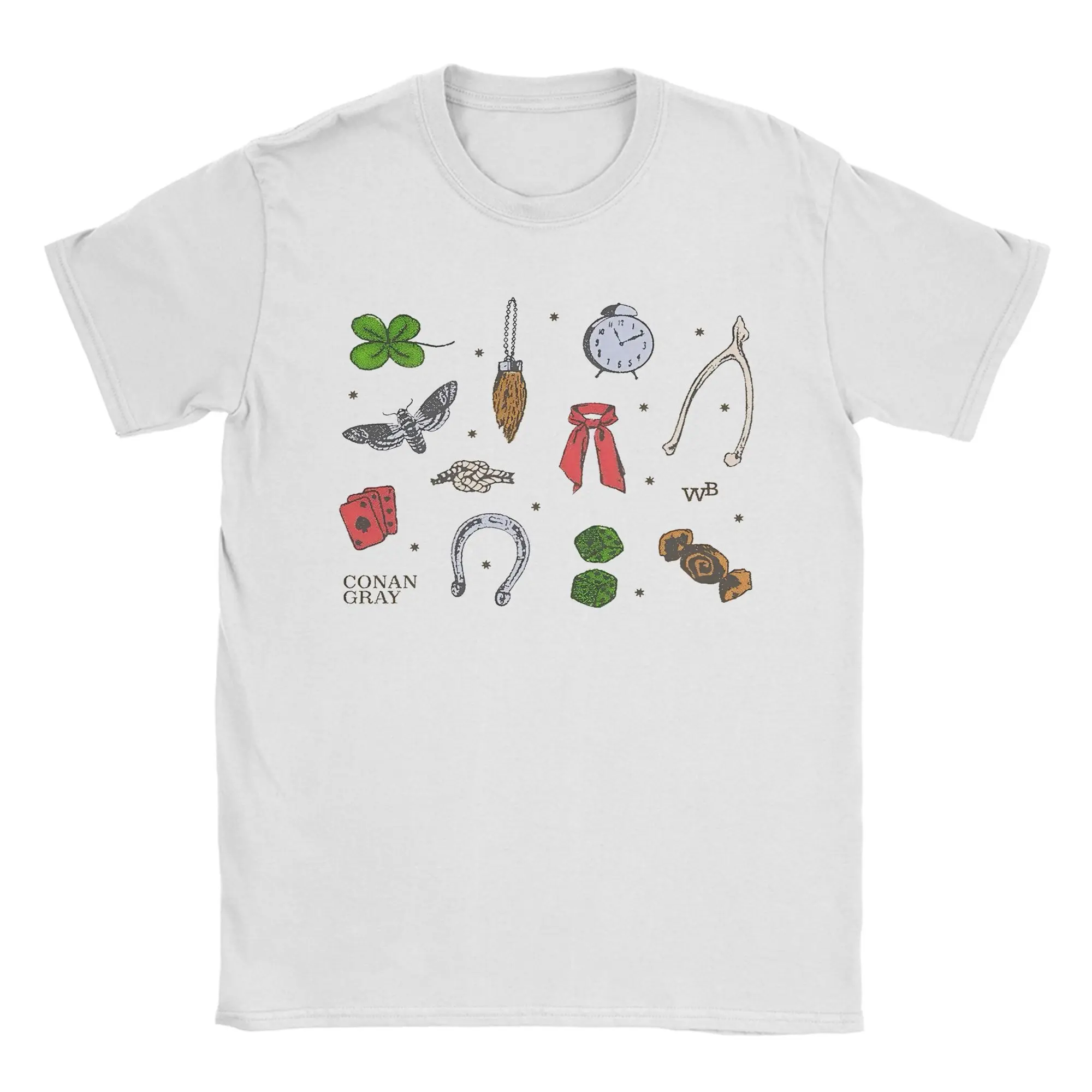 Conan Gray Wishbone Album T Shirt Summer  Hipster T Shirts Male Cotton O Neck 4XL 5XL 6XL Tees Short-Sleeve Vintage Tops