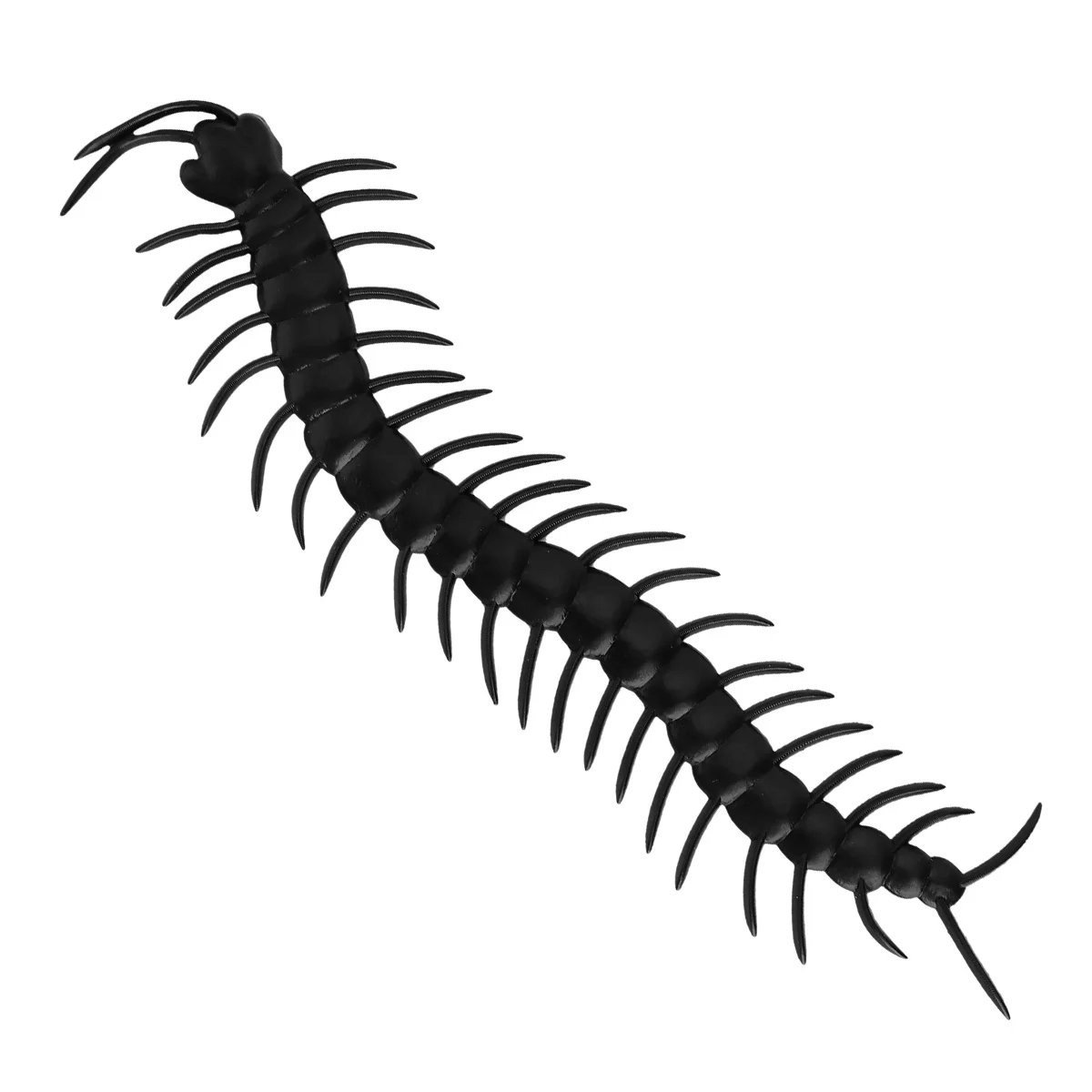 24pcs Centipede Palsu untuk Lelucon Dekorasi Halloween yang Menyeramkan Alat Peraga Hewan Menyeramkan Trik Malam Menakutkan Lelucon Menyeramkan Perlengkapan Pesta Berhantu