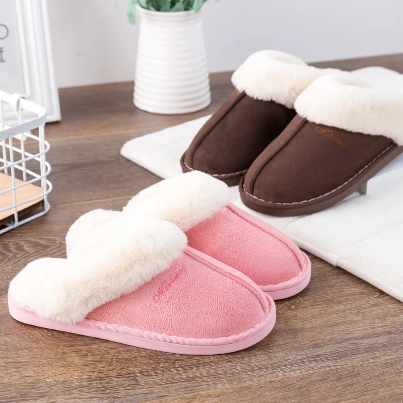 Winter cotton slippers men's and women's slippers home slippers super warmth multi-color optional