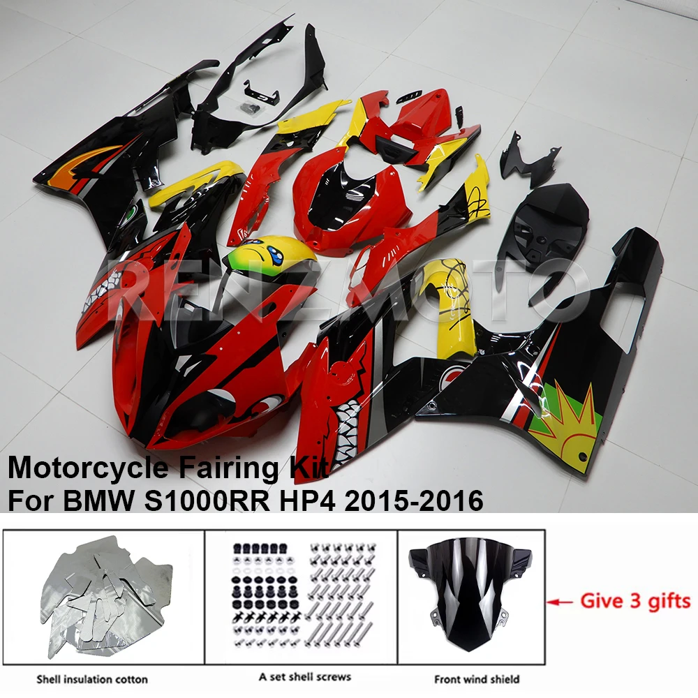 

For BMW S1000RR HP4 2015-2016 Fairing B1015-1004b Motorcycle Set Body Kit Decoration Plastic Guard Plate Accessories Shell