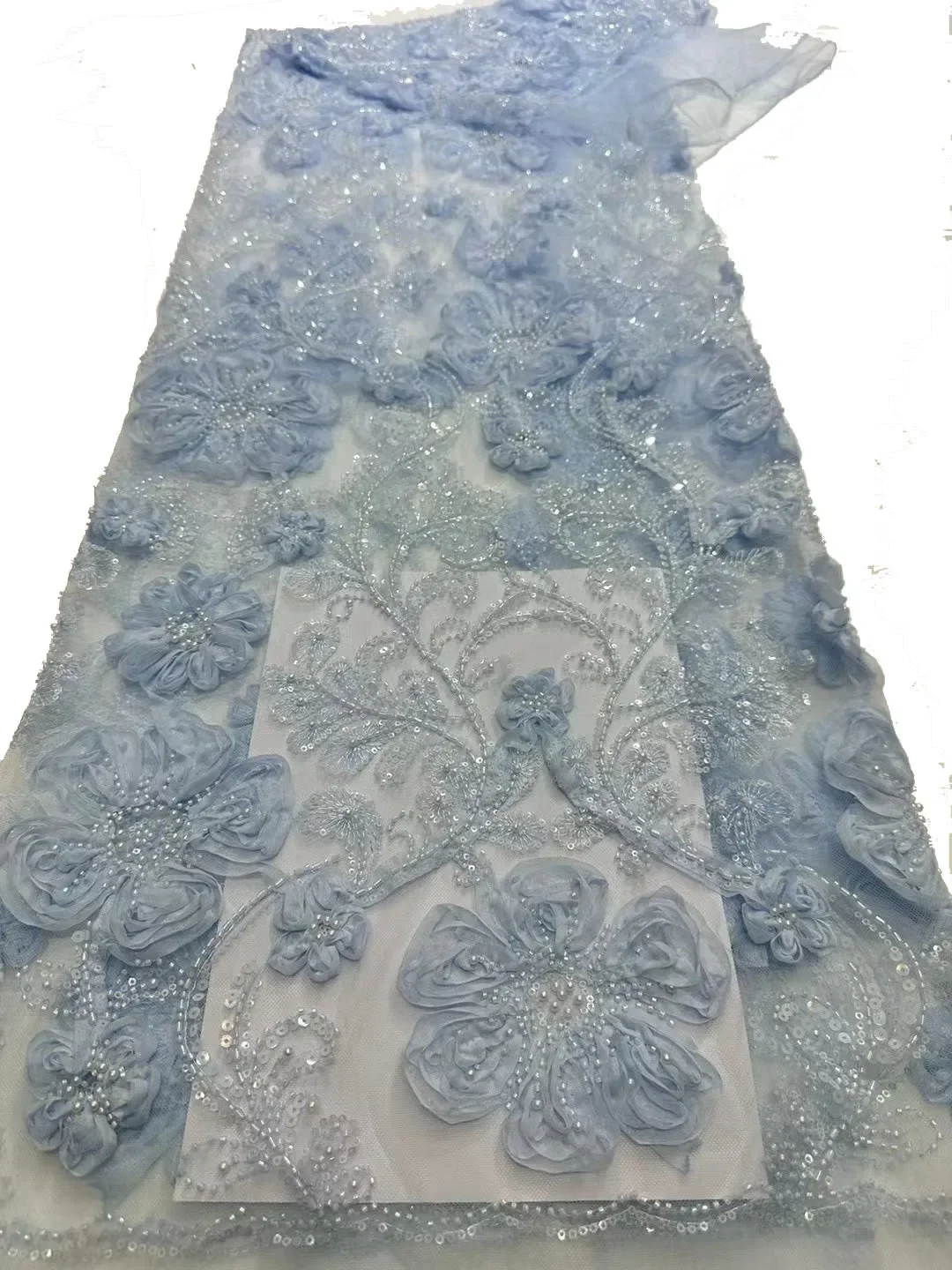 Африканская кружевная ткань «сделай сам», высококачественная 3D вышивка из Нигерии, французская кружевная ткань из тюля, шитье платья