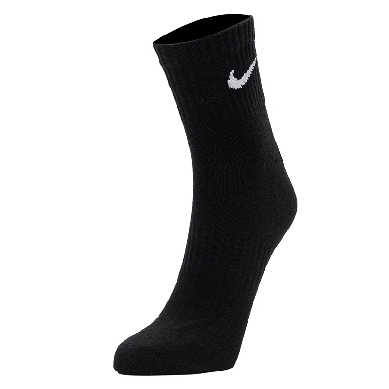 Nike Men's Socks, Women's Socks, Sports Socks, Outdoor Training Socks, Casual Socks, Mid-Cut Sports Socks (3 Pairs) Sx7677-010