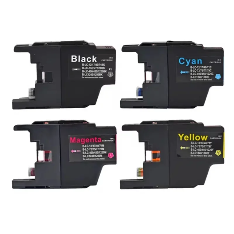 Magic Hero LC1240 LC1280 LC73 LC75 LC12 Ink Cartridge For Brother MFCJ430W J825DW J5910DW J625DW J6510DW J6710DW J6910DW J6710DW