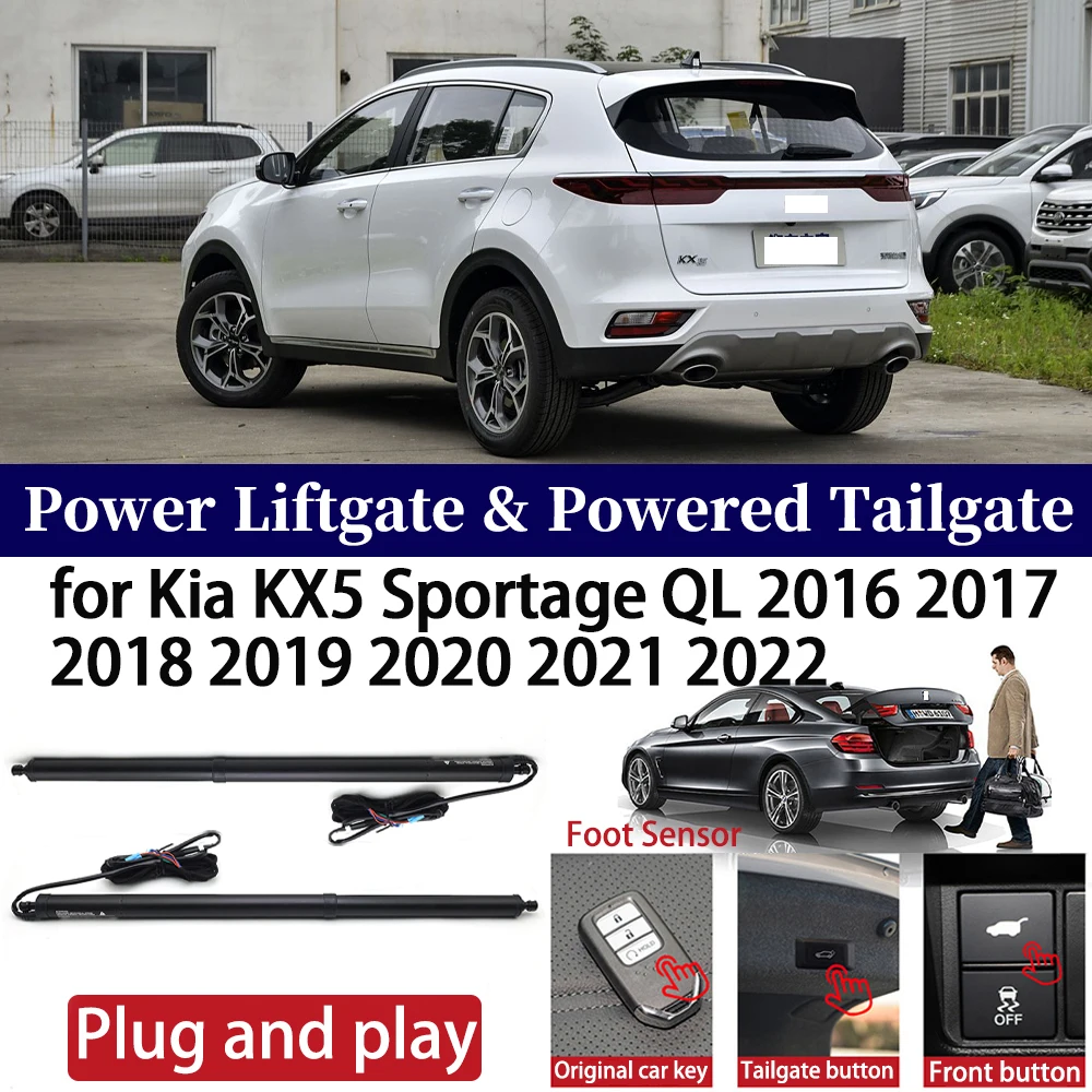 for Kia KX5 Sportage QL 2016 2017 2018 2019 2020 2021 2022 Car Auto Power Electric Tailgate Liftgate Lift Trunk Closer System