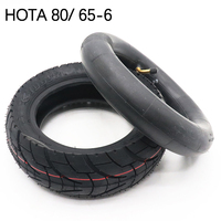 High quality tyre 80/65-6 outer tire Inner tube HOTA  rubber wheel 10 Inch Tire for Zero electric scooter