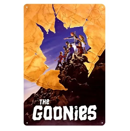 The Goonies Movie Metallposter-Blechschild – 20 x 30 cm große Platte