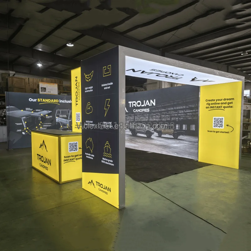 Car Display Trade Show Booth