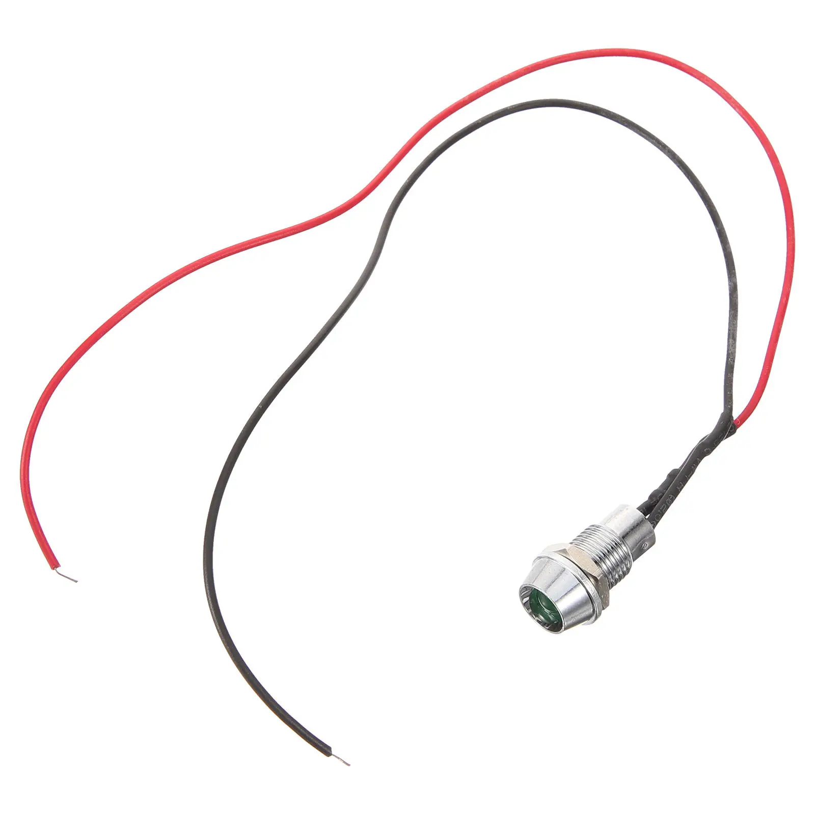 

Яркий светодиодный индикатор без бликов с проводом, водонепроницаемый, сверхпрочный корпус из нержавеющей стали, длительный срок службы, для автомобилей