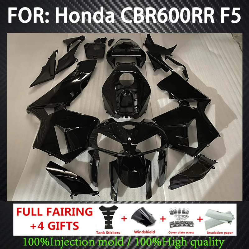 

Replace Fairing Kit For Honda CBR600RR F5 2005 2006 cbr 600rr f5 05 Aftermarket Plastic CBR 600 RR 06 Glossy Black fairings