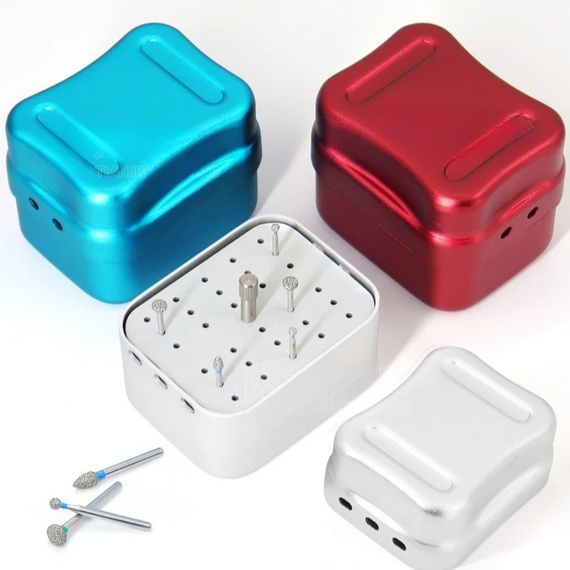 1 Pcs Lab Metal Disinfection Box 30/72/120-hole Solid High-speed Car Needle Disinfection Box, Storage Box S