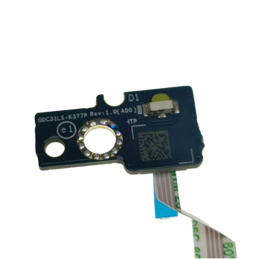Laptop Status Indicator LED Circuit Board With Cable For DELL For Latitude 7420 GDC31 LS-K377P 0J6N1T J6N1T 0NMGRJ NMGRJ