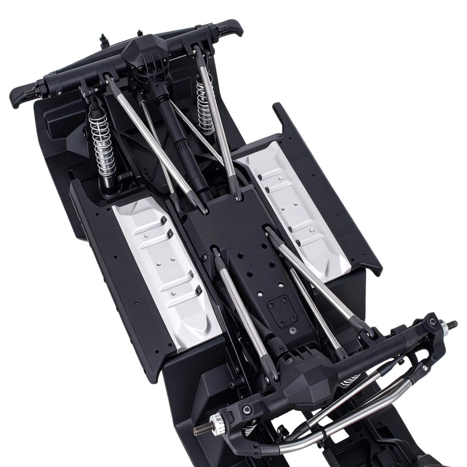 CNC Aluminum Side Pedal Side Plate Left & Right Foot Pedal for 1/10 RC Crawler Vanquish VS4-10 Phoenix F10 Upgrade Parts
