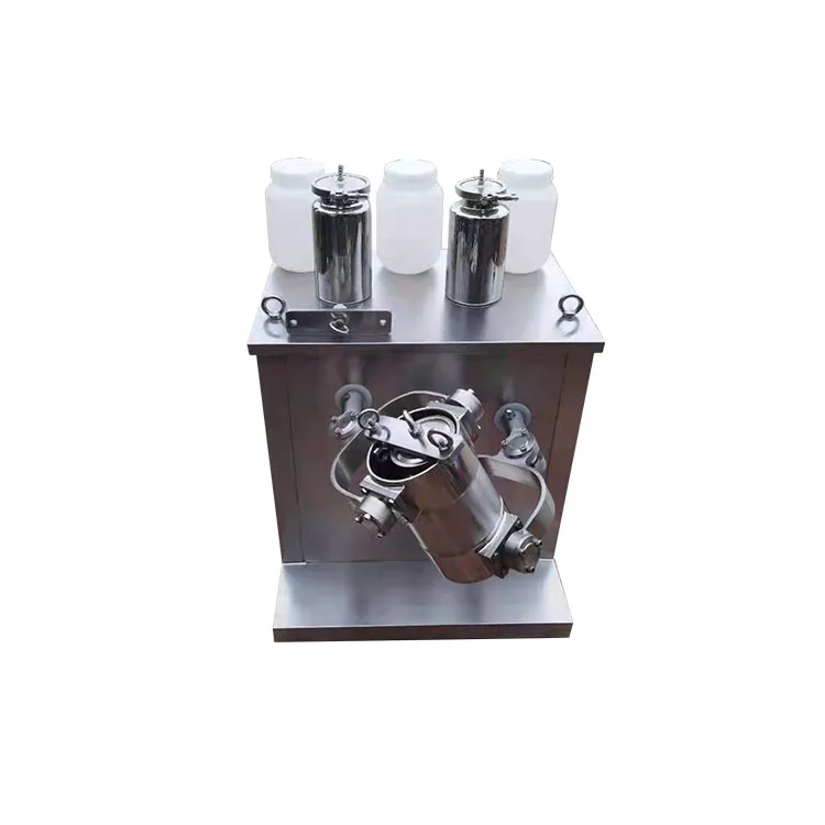 Hot Sale High Efficiency Automatic Screw 3D Motion Mixer Stainless Steel Powder Blender With Motor For Food & Chemical