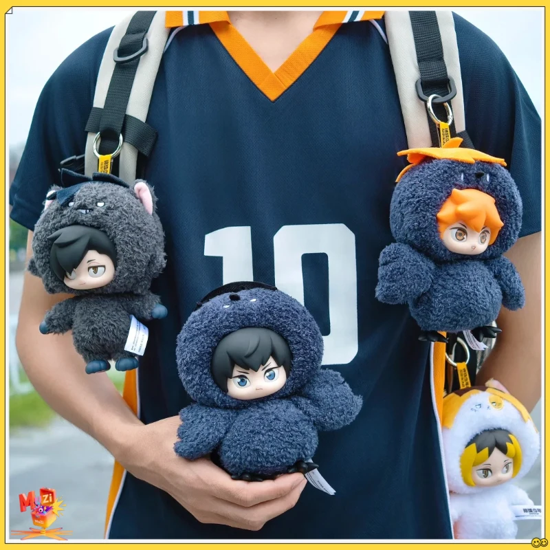 

Подлинная Gong Haikyuu Dumpster Battle Series, резиновая слепая коробка, волейбол, аниме, мягкий шарм, кавайная аниме, сумка Хината Шойо, подвеска