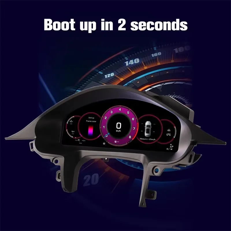 2025 Latest Original Car Digital Cluster InstrumentFor Porsche Panamera 2010-2016 LCD Speed Meter Dashboard Linux System