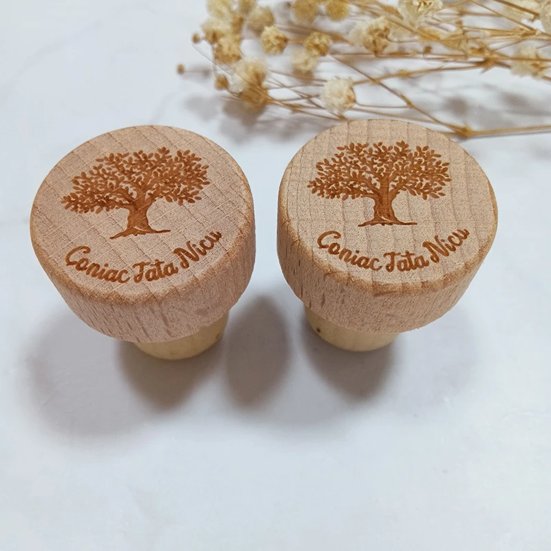 Personalizované víno láhev stopper，customized svatební favors，cork láhev stopper，engraved dřevěný cork，party supplies，bride na být