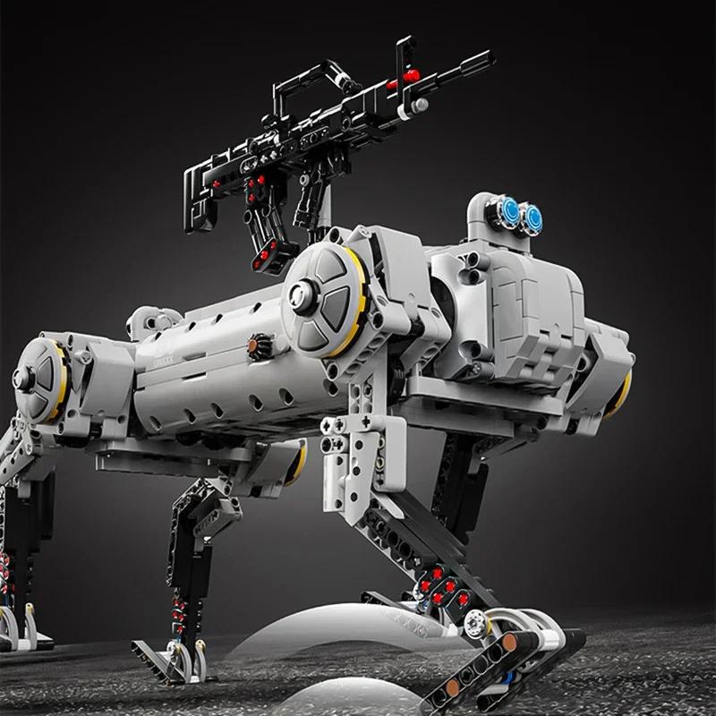 1613 قطعة ألعاب روبوتية RC التقنية MOC آلة بدون طيار نموذج كلب اللبنات ألعاب الطوب الآلي للطفل هدايا عيد الميلاد