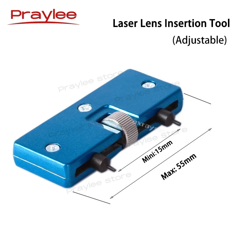 Universal Laser Lens Insertion Tools 15-55mm For D28 D30 D37mm Raytools Precitec WSX Focusing Collimating Removal Installation