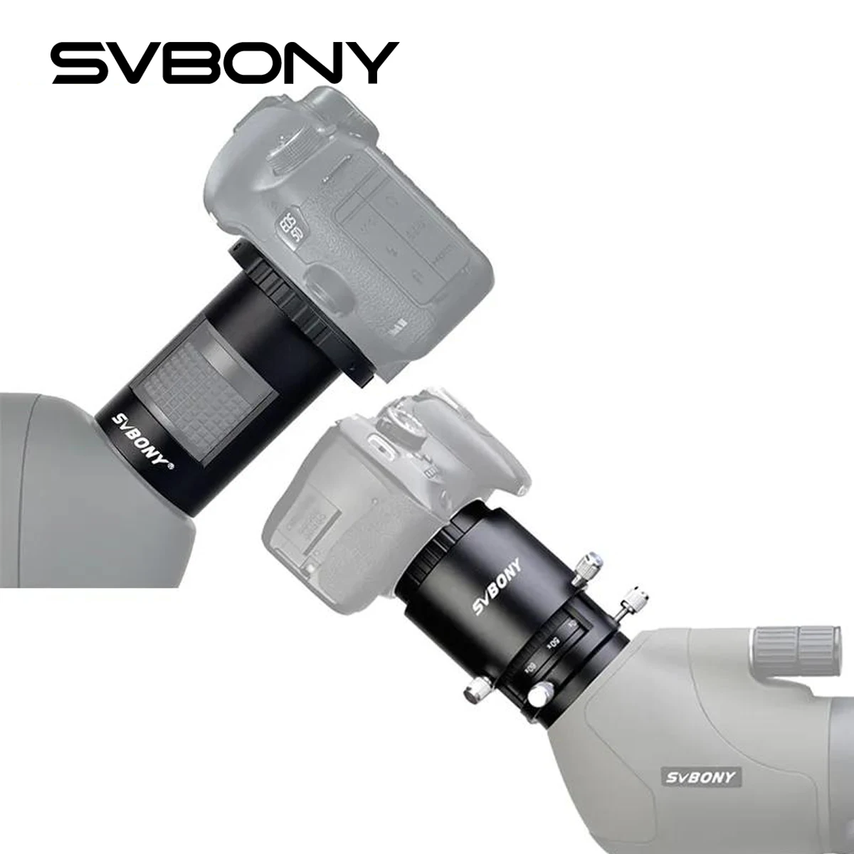 SVBONY Spotting Scope Adapter for Camera Connect to Spotting Scope Fits SV28 SV14 SV13 SV46 SV406 SV411