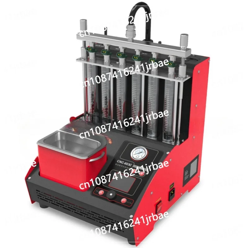 

Оригинальный инструмент для очистки инжектора с ЧПУ 603A, для очистки автомобиля, тестирование потока впрыска, ультразвуковой очиститель инжектора
