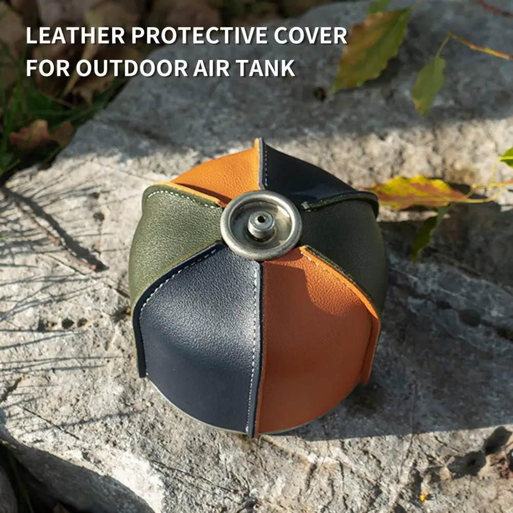 Gas Can Protective Cover Good Thermal Insulation Outdoor Camping Fuel Canister Flat Gas Cylinder Tank Protector Cover