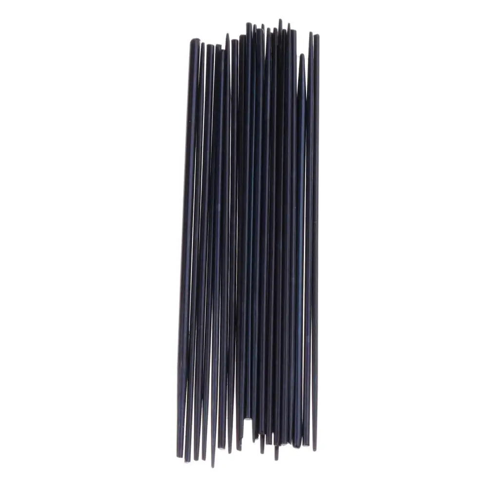 Saxophone Needle Set Assorted Sizes Black Baked Blue Material Saxophone Spare Parts for Saxophone Repair Tools