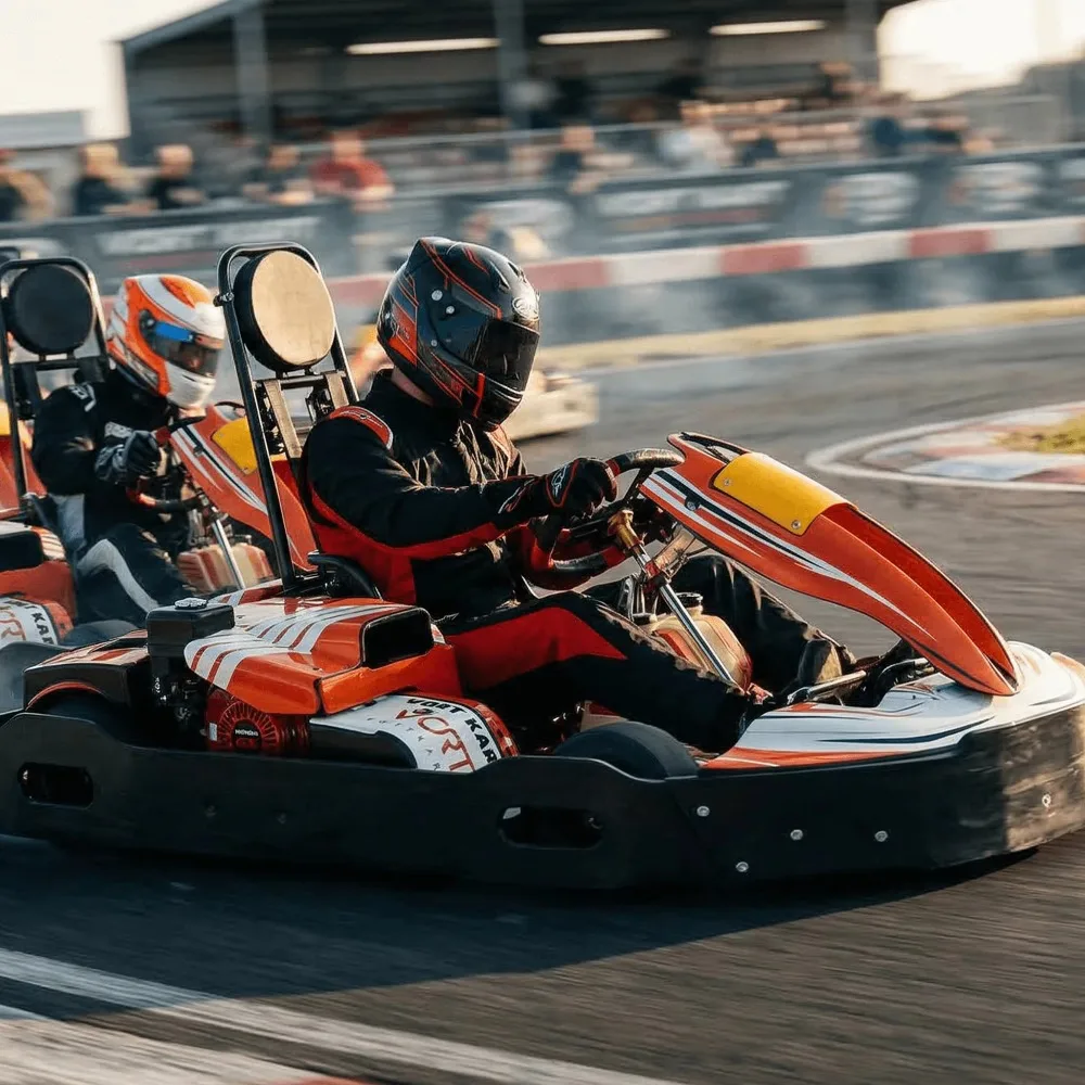 Go Kart Adult 4 Stroke Engine Racing Kart for Track Club Commercial Rental