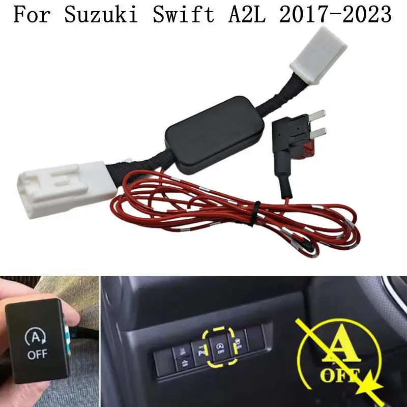 Smart Automatic Start Stop Disable Engine Off Plug Device Canceller Eliminator Delete Cable For Suzuki Swift Sport 2018-2024