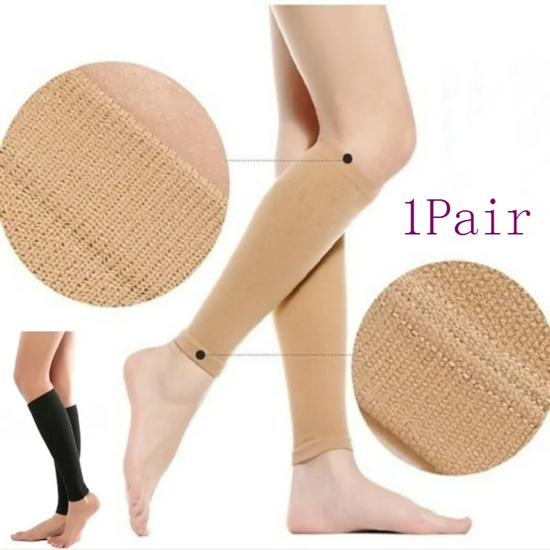 2Pcs Unisex Compression Socks Women Men Anti Fatigue Pain Relief Knee Stocking 20-30mmHg Varicose Veins Stovepipe Sock Leg Brace