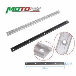 Aluminum Universal Airline Rail 50cm*3cm L-Track Cargo Control For Securing Motorcycles ATVs Utility Tractors Dirt Bikes 1PC