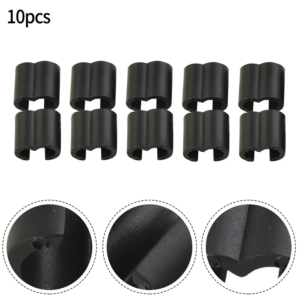 

Cable Clips Cable Guide Cycling Plastic Household Parts Supplies Guide Hose Hydraulic Shift Cable 10pcs Replacement