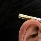 

Men's Punk Rock Hip Hop Ear Bone Clip Earring; Trendy Cigarette Style Stud for Women and Girls Jewellery