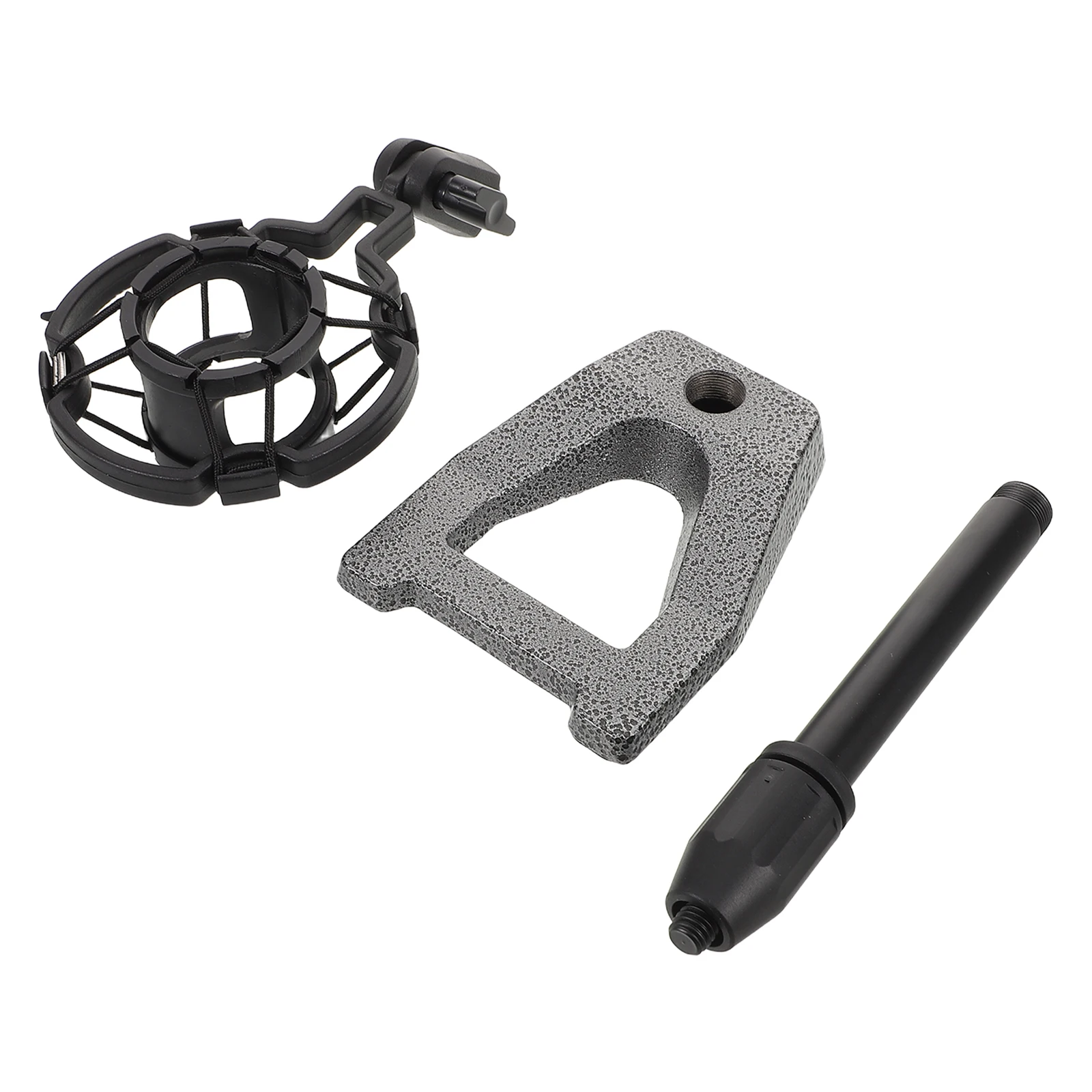 

Microphone Stand Desktop Weighted for Universal Anti Vibration Holder Plastic Table
