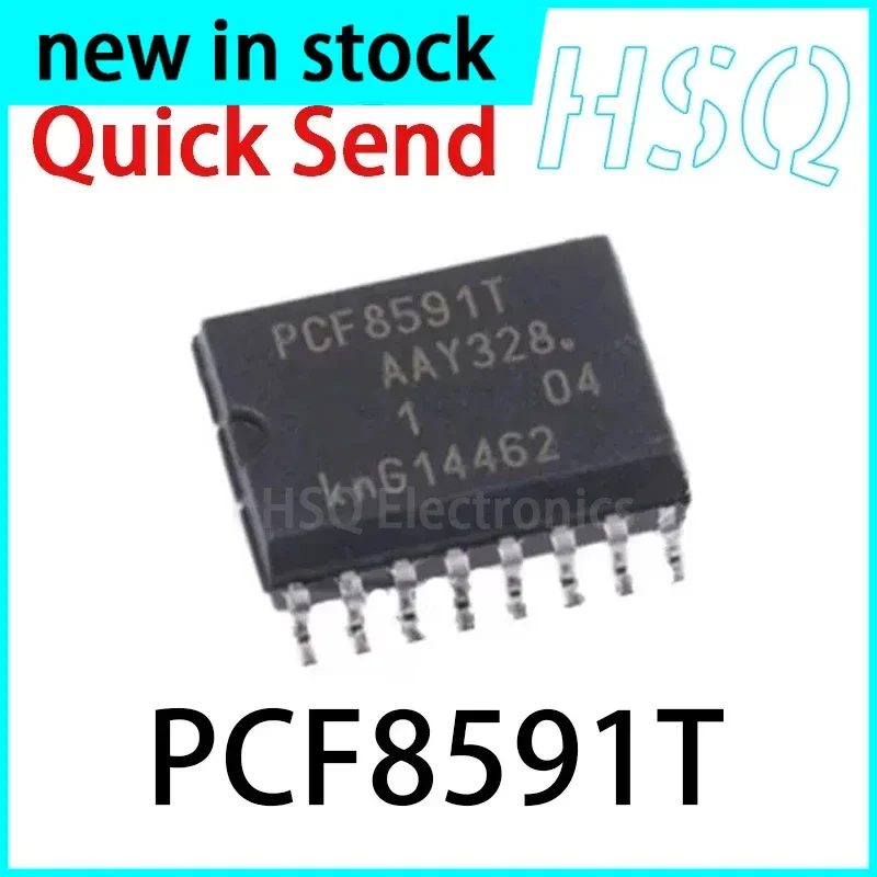 1PCS PCF8591 PCF8591T SOP-16 Chip convertidor analógico a digital de 8 bits