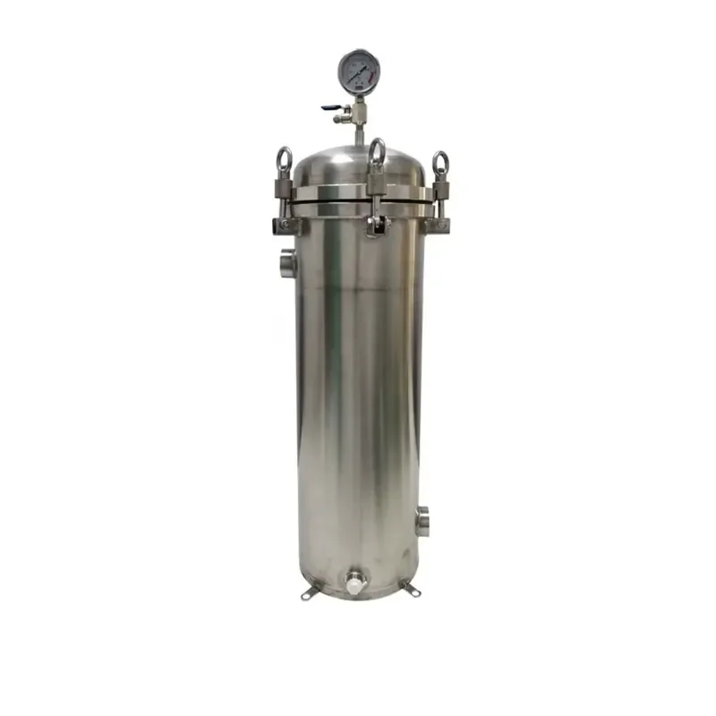 304 Stainless Steel Anti-static Multi Bag Filter Housing