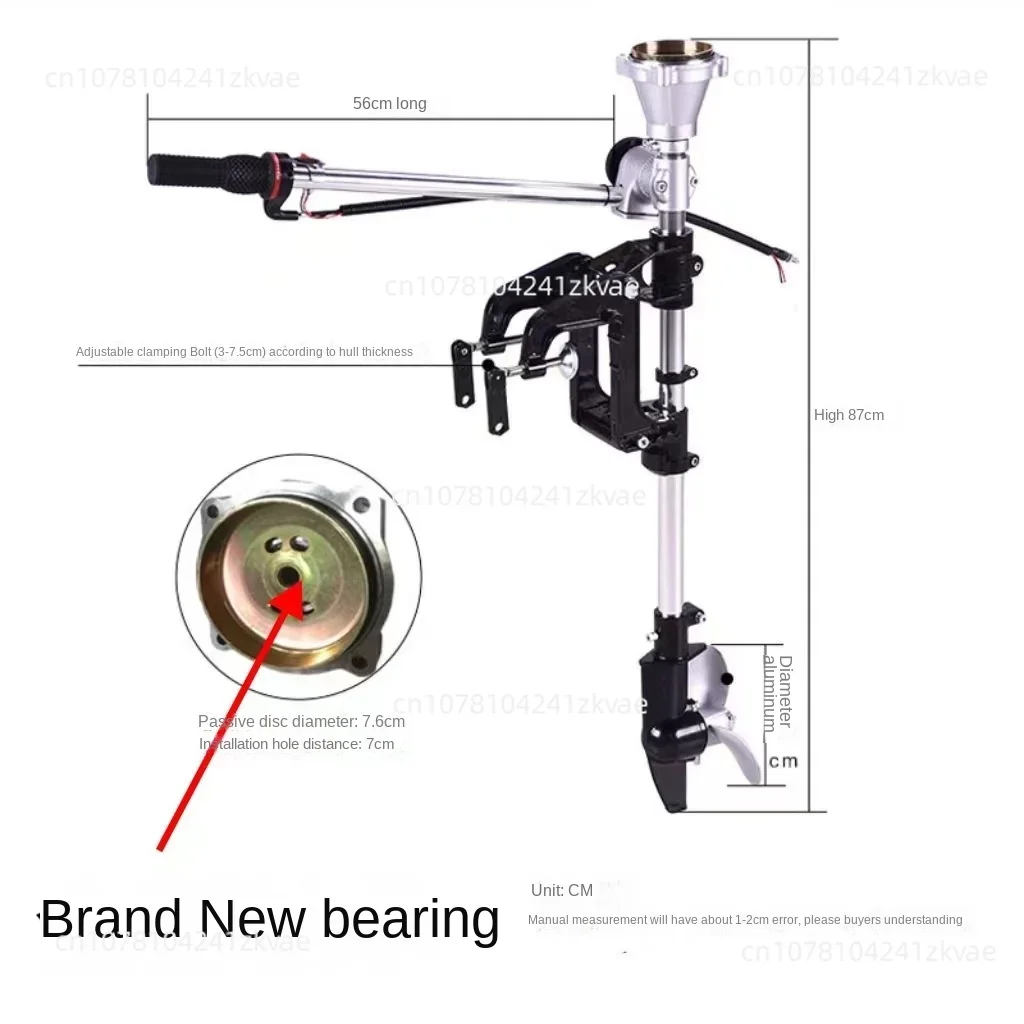 Marine propeller accessories hanging machine On-board propeller blade hanging machine Outboard engine Gasoline engine