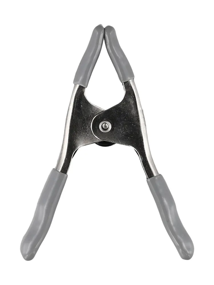 1PCS 4inch Spring Clamps Metal Fordiy Woodworking  Photo Studios Securing Supplies Rust-resistant Clamps For Carpenters DIYers