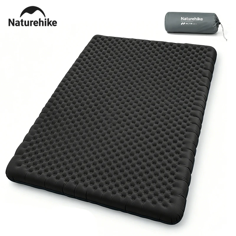 Colchão Inflável para Camping Naturehike 2026, 3.2 R-value, Ultralight, Colchonete Duplo de 8cm de Espessura, Inflável Rápido para Caminhadas