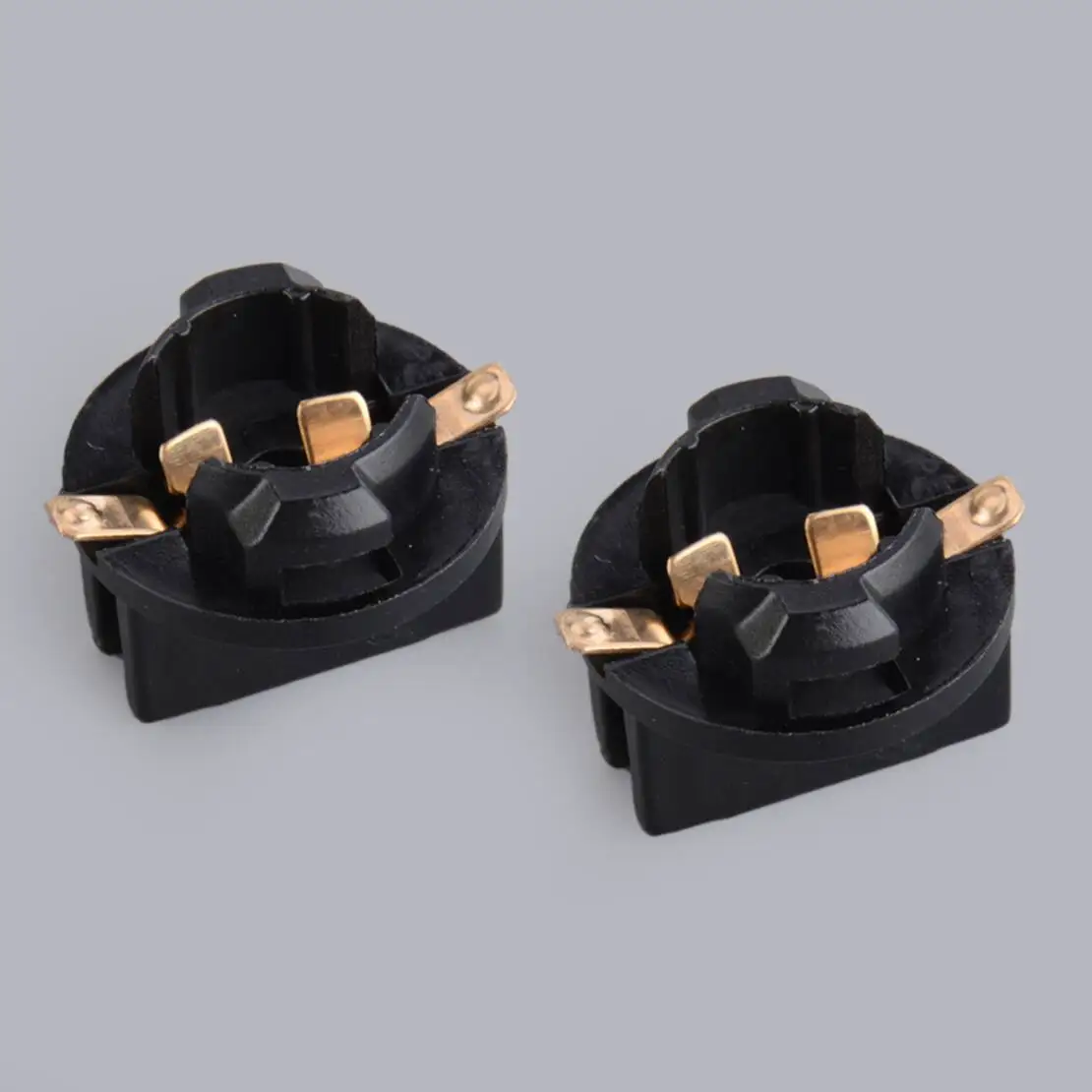 2Pcs Car T10 W5W Dash Dashboard Instrument Panel Gauge Cluster Courtesy Light LED Bulb Base Socket