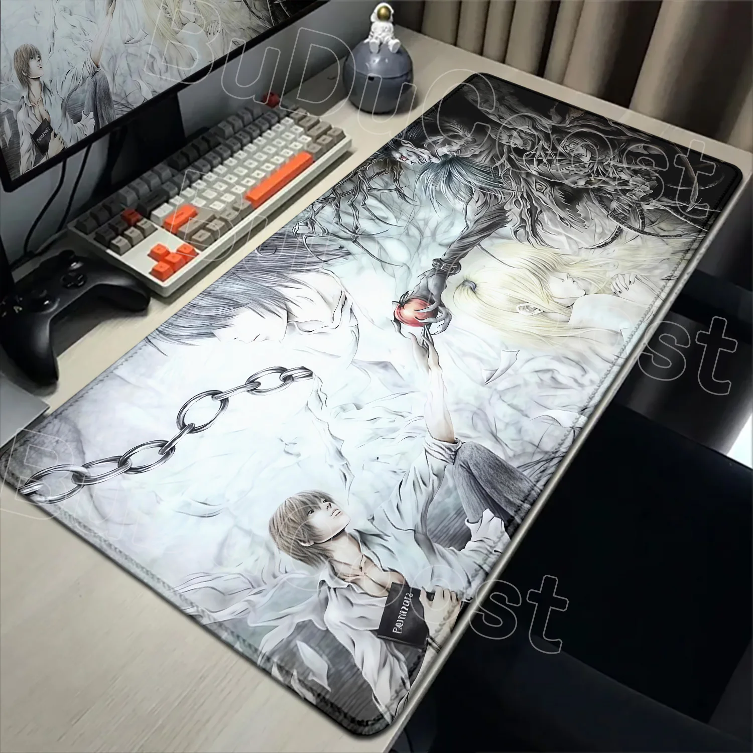 2026 New Wallpaper HD Printing DEATH NOTE Mousepad Large Anime Mouse Pad Gaming Keyboard Laptop Desk Mat PC Computer Accessories