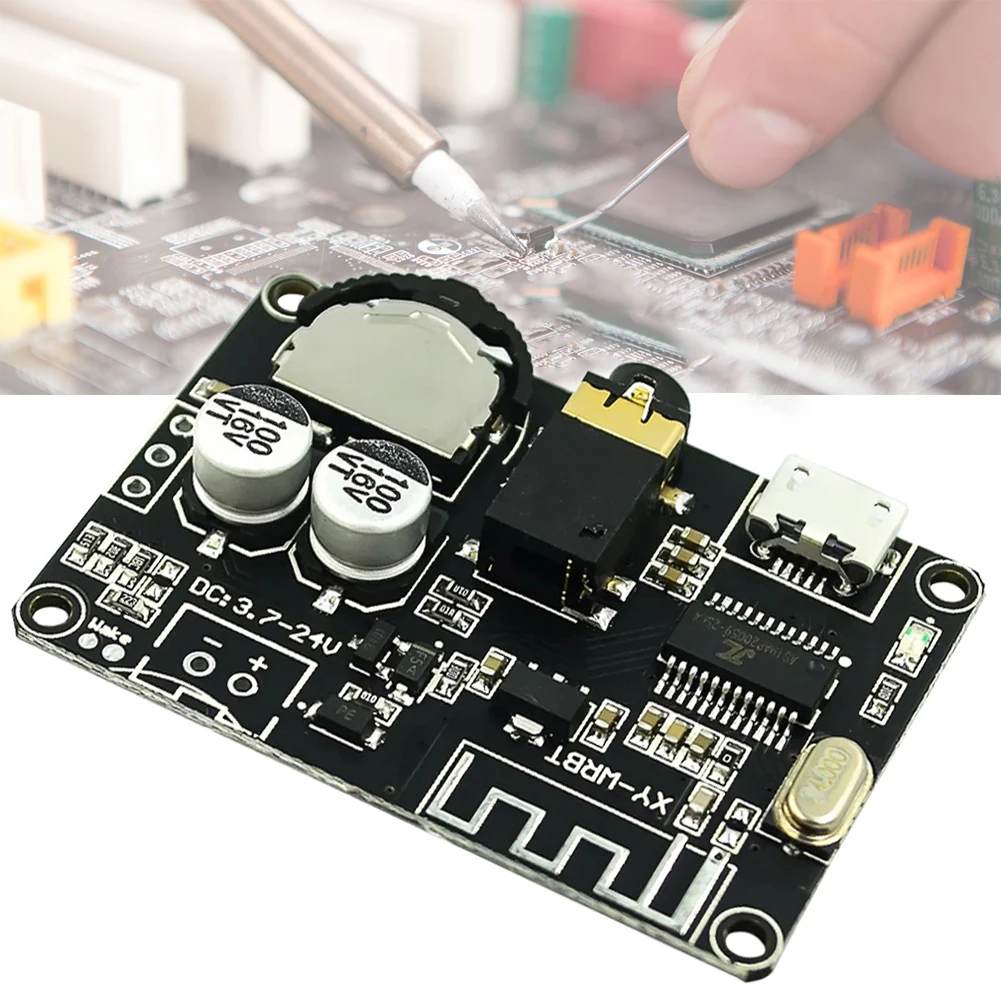 XY-WRBT Bluetooth-Compatible 5.0 Audio Receiver Board Lossless Decoder Board MP3 BT 5.0 Audio Receiver Modul Board