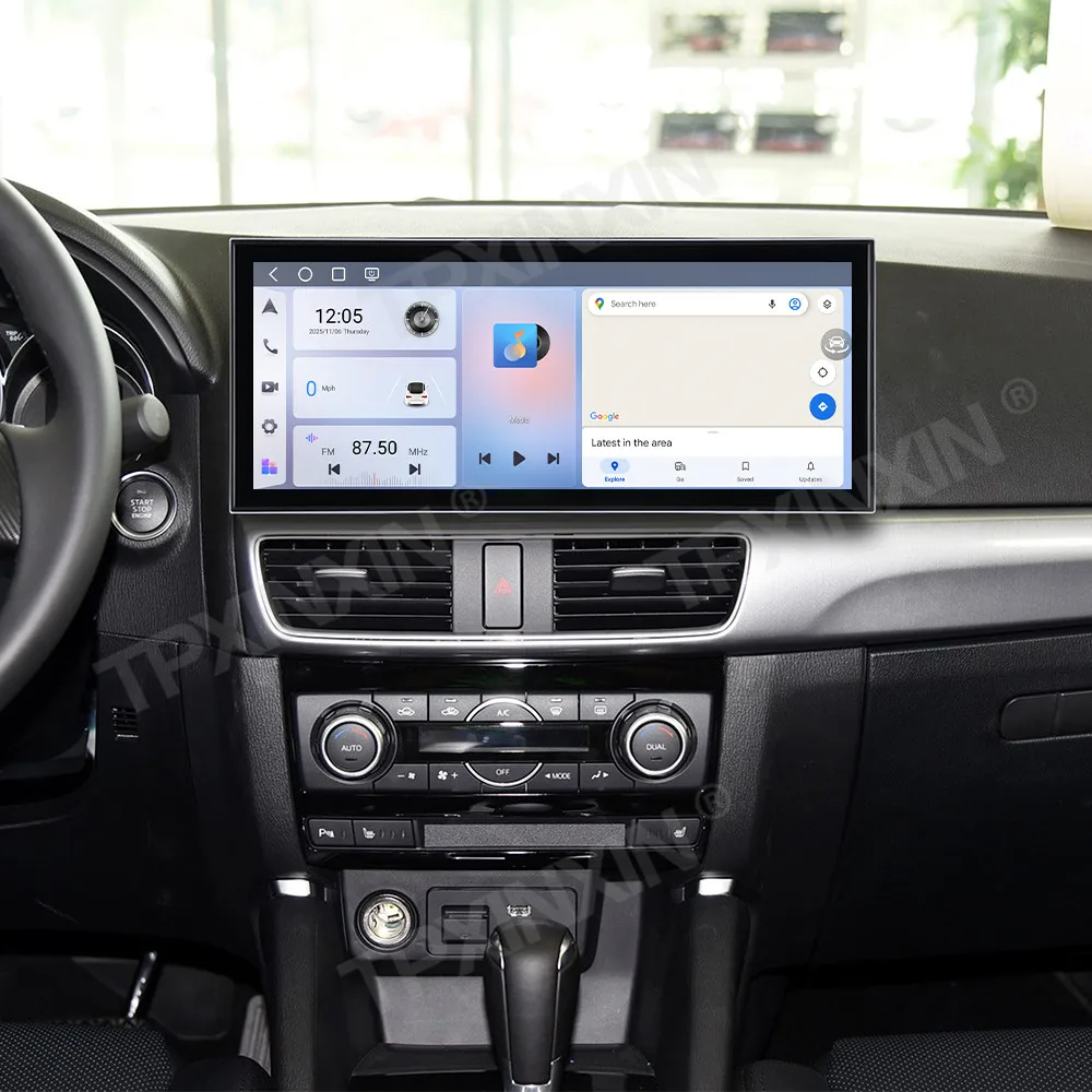 Car Accessories Radio For Mazda CX-5 2013-2015 Android Auto GPS Navigation Multimedia Stereo Receiver Head Unit Offline Maps