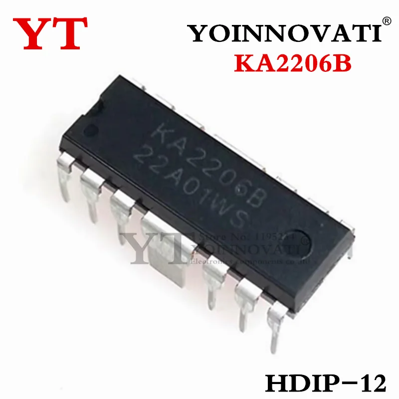 50PCS  500PCS  KA2206B KA2206 2206B DIP12 IC