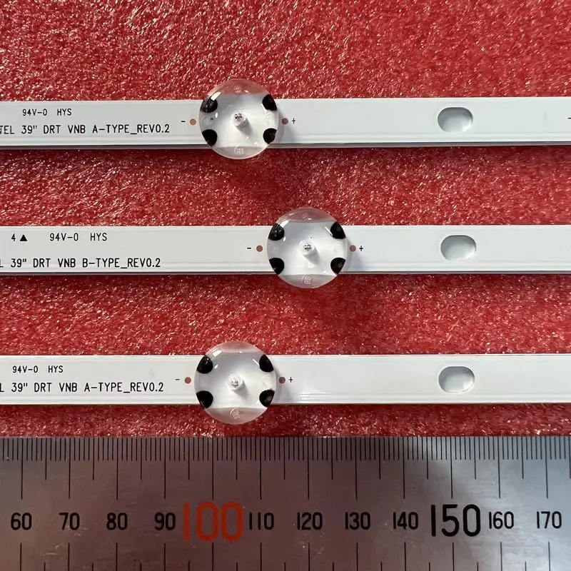 Striscia di retroilluminazione a LED per JVC LT-39C790 LT-39C770 LT-39VF3900 LUXOR LUX01390001 TV FIN39FHD440BK TELEFUNKEN TE39275B35ZXH