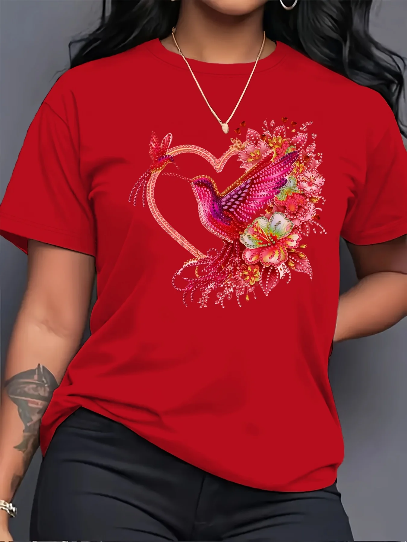 Thumbnail 2 - #74 Trending Womens Graphic Print Tees Right Now