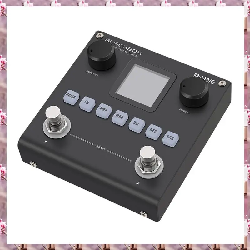 2025 M-VAVE BLACK BOX Guitar Effect Pedal Multifunctional Guitar/Bass Effector, 80 Editable Presets, 6 Effects Module,M-VAVE BLA - Image 4