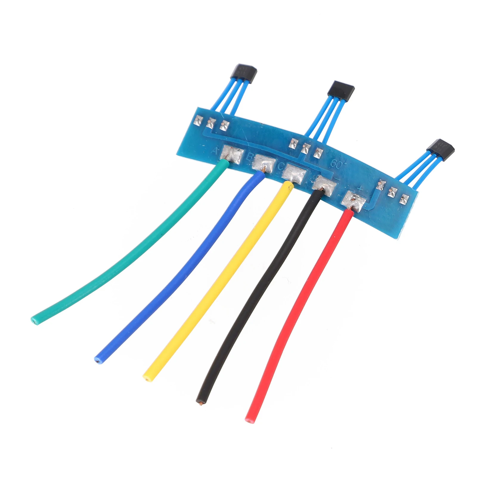 

Ebike Electric Scooter Hall Sensor 4.5CM Length 41F 60° PCB Board Cable Ebike PCB High-Quality For 2 Wheel Ebike