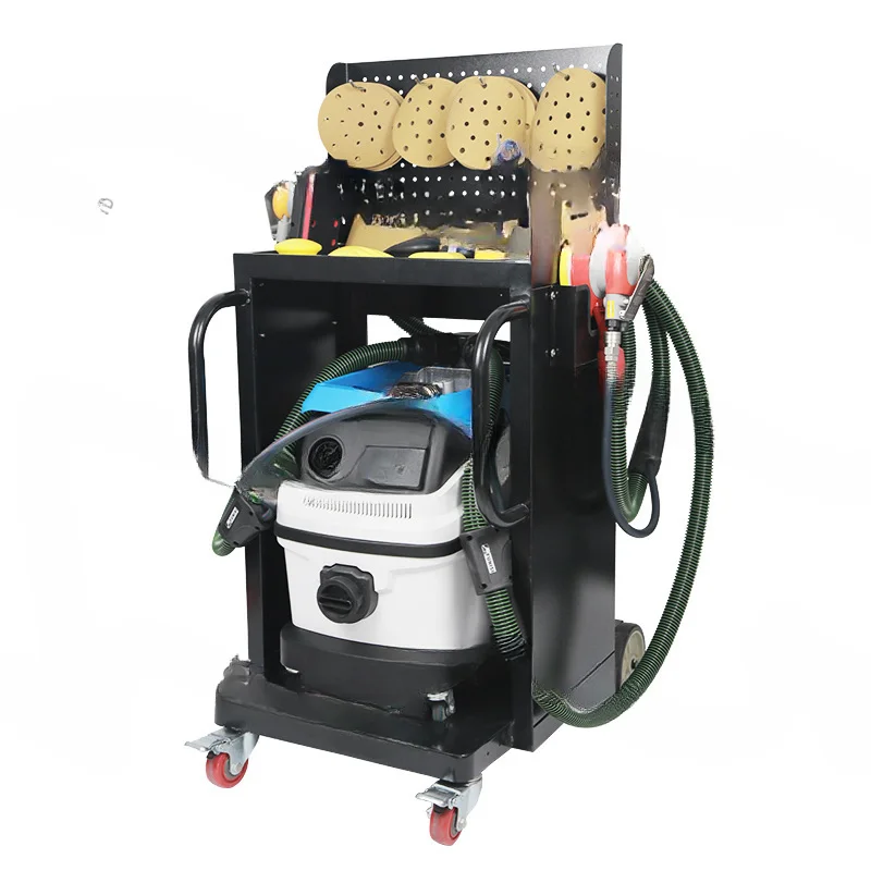 Pneumatic Polishing Machine, Car Dust-free Dry Grinding Machine, Putty Paint, Electric Atomic Ash Vacuum Painting