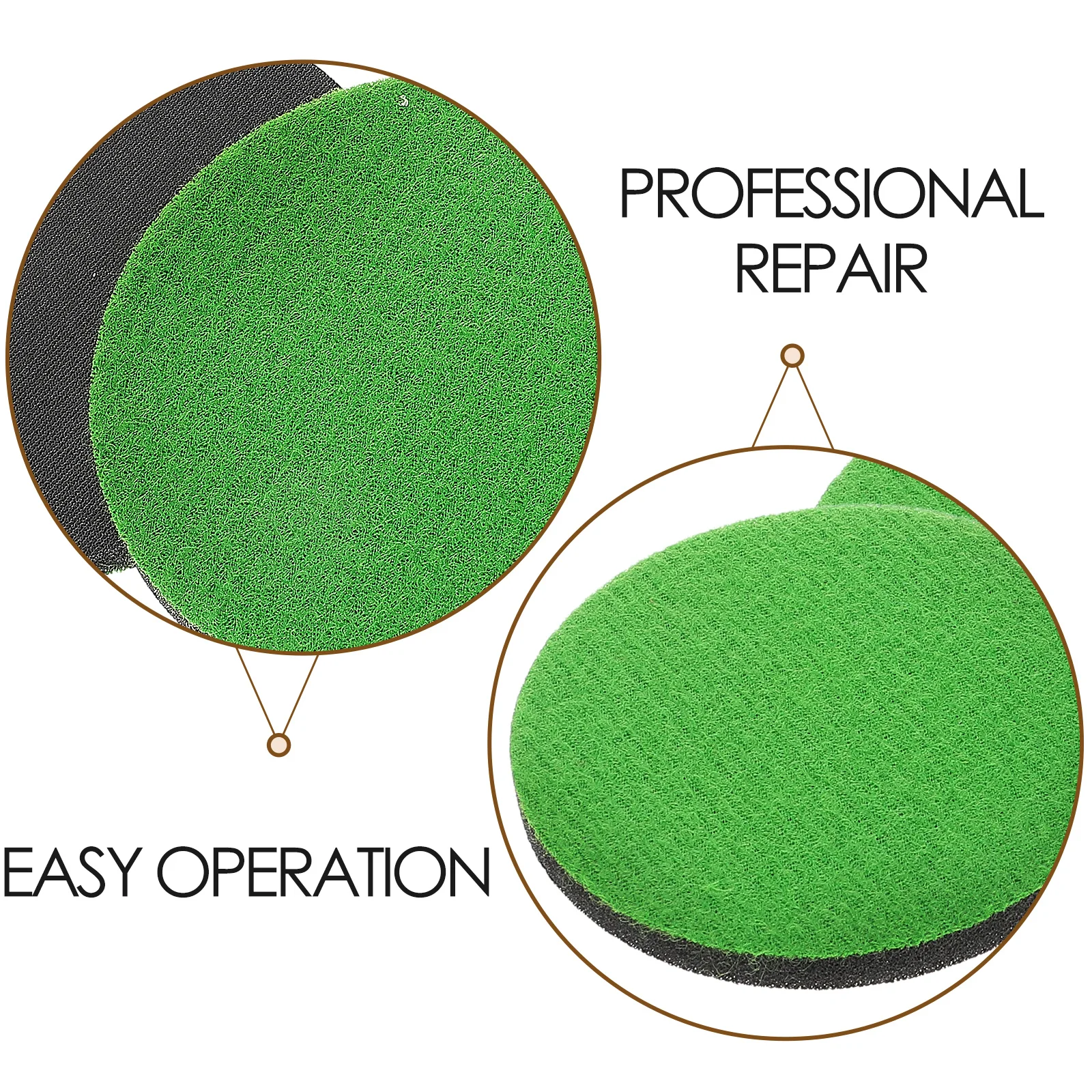 5PCS Glass Scratch Repair Pads Car Polish Windshield Restorer Sanding Sheets Automotive DIY Tools Scratch Remover