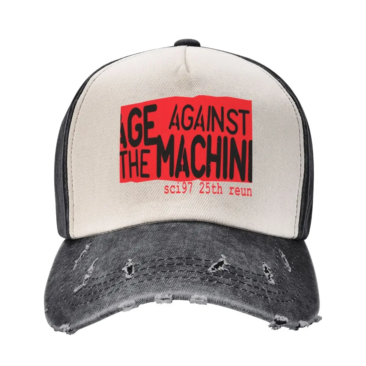 Age Against The Machine - Sci97 25th Reunion Baseball Cap Snapback Cap Horse Hat Men's Luxury Women's